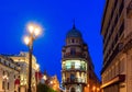 Evening Seville citySpain. Royalty Free Stock Photo