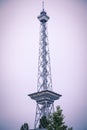 Evening shoot of the funkturm, berlin germany Royalty Free Stock Photo