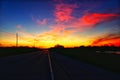 Evening shot of Goregous Sunset