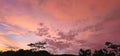 Evening Sky, Amazing Sunset Cloud Background. Royalty Free Stock Photo