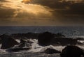 Evening Sky in Cabo San Lucas, Mexico Royalty Free Stock Photo