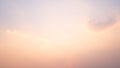 Evening sky, in dusty orange sun light Royalty Free Stock Photo