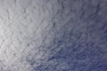 Evening sky with light cirrus clouds Royalty Free Stock Photo