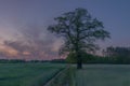 Evening sky after sunset.