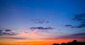 Evening sky Royalty Free Stock Photo