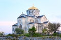 Evening St Vladimir's Cathedral church Royalty Free Stock Photo