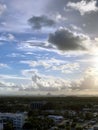 Evening storms over Caloundra 8 Royalty Free Stock Photo