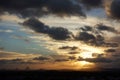 Evening storms over Caloundra 5 Royalty Free Stock Photo