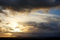 Evening storms over Caloundra 4 Royalty Free Stock Photo