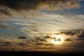 Evening storms over Caloundra 3 Royalty Free Stock Photo
