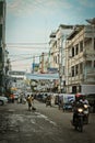 Evening streets, Medan, Indonesia