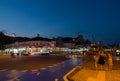 Evening streets of Icmeler village at evening