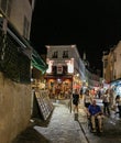 Evening strollers on Montmartre, Paris