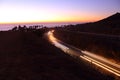 Evening sunlight on Redondo beach Royalty Free Stock Photo