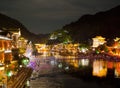 Evening in the town Fenghuang