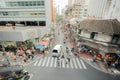 Evening traffic jam in Bangkok