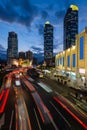 Evening Traffic Near Xujiahui Station