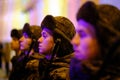 Evening training parade to mark the lifting of the blockade of St. Petersburg in World War II