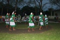 Evening Tribal dance in forest envirment