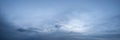 Evening twilight cloudy sky Royalty Free Stock Photo