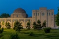 Evening view of Chubin Madrasa in Shahrisabz, Uzbekist