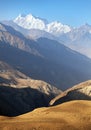 Hindukush or hindu kush mountain ridge, afghanistan