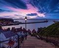 Whitby 199 Steps at Dusk