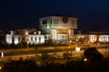 Evening view of the Intellectual Center Fundamental Library