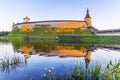 Evening view of the Kremlin in Pskov, Russia Royalty Free Stock Photo