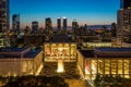 Evening view of Lincoln Center Royalty Free Stock Photo