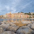 Marina of Menton, France