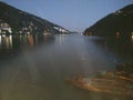 Evening view of nainital Royalty Free Stock Photo