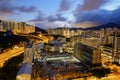 Evening view of Shatin, Hong Kong