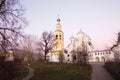 Evening view of the Spaso-Prilutsky Dimitriev monastery.Vologda.Silver ring of Russia.