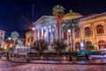 The evening view of Teatro Massimo - Opera and Ballet Theater in Verdi Square