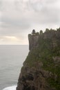Evening View from the temple of Uluwatu, Bali. indonesia Royalty Free Stock Photo