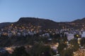 Evening view from Tunceli, Turkey`s city famous for its natural beauties, also known as Dersim Royalty Free Stock Photo