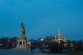 Evening view of Vienna, the capital of Austria