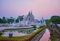 The moat around White Temple, Chiang Rai, Thailand