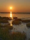 Evening in Wattenmeer National Park,Germany