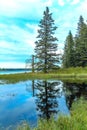 Evening at Whirlpool Lake. Riding Mountain National Park Manitoba Canada