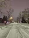 An Evening Winter Stroll Royalty Free Stock Photo