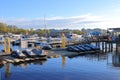 Evening at the yacht club Krestovskiy