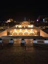 Evening Yerevan, Armenia - April 14, 2020 Cascade Royalty Free Stock Photo