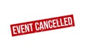 Event Cancelled Rubber Stamp Seal Vector Royalty Free Stock Photo