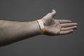 Event Hospital Wristband Orange