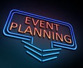 Event planning concept. Royalty Free Stock Photo