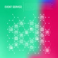 Event services concept in honeycombs