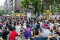 Event of the speical Sunflower Student Movement protest Royalty Free Stock Photo