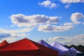 Red White Event Tents